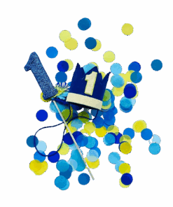 Kit de accesorios Azul y amarillo